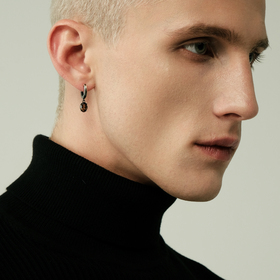 Серьга Drop Rauch Mini из серебра