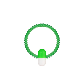Зеленое кольцо с пилюлей