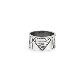 Мужское серебряное кольцо Superman