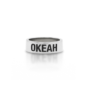 Кольцо с надписью «ОКЕАН»