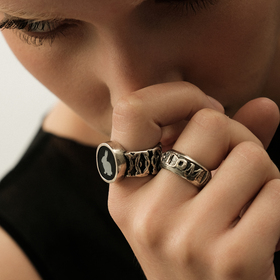Женское серебряное кольцо Freedom