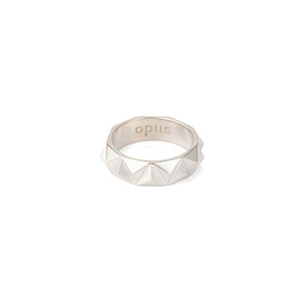 Кольцо из серебра с гранями Razor Band Ring 6.5 мм