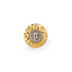 Позолоченное кольцо Antique Imperator
