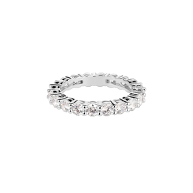 Кольцо «Спаркл» из серебра с камнями