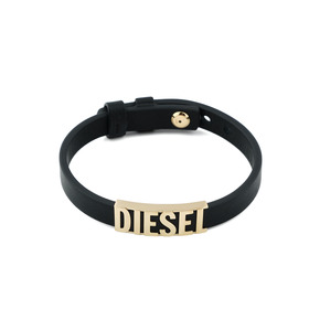 Черный браслет Diesel