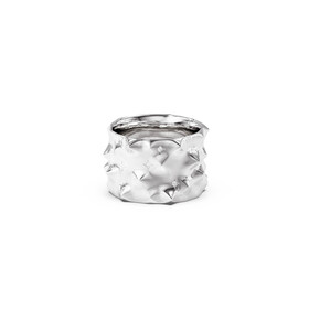 кольцо из серебра с мурашками женское