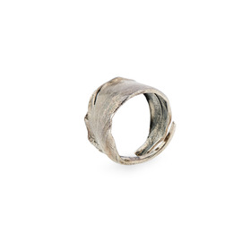 Кольцо «Перо 1» из серебра
