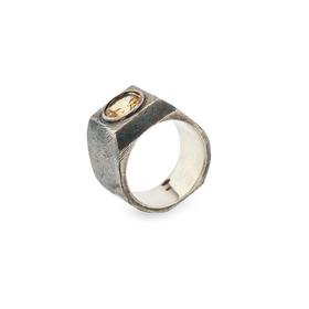 Кольцо «Стабильно солнечно» из серебра