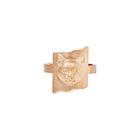 Перстень из розового золота Cat