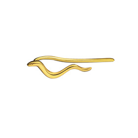 Позолоченный клаймбер-змея из серебра Movement на левое ухо