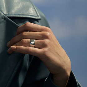 Широкое кольцо из серебра PERFECT DAY