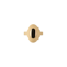 Перстень из желтого золота Frame
