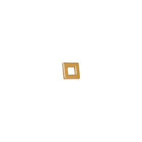 Монопусета-квадрат из желтого золота