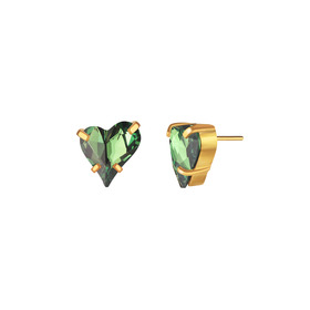 Позолоченные серьги Love.Green Earrings