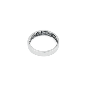 Мужское кольцо-крыло из серебра