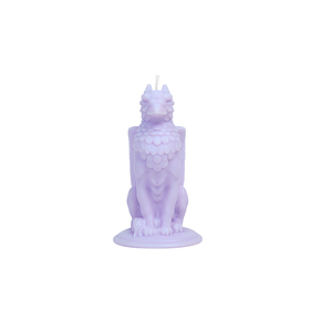 Ароматическая фиолетовая свеча «Тепло воспоминаний»