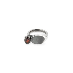 Кольцо из серебра Echo 1 Garnet