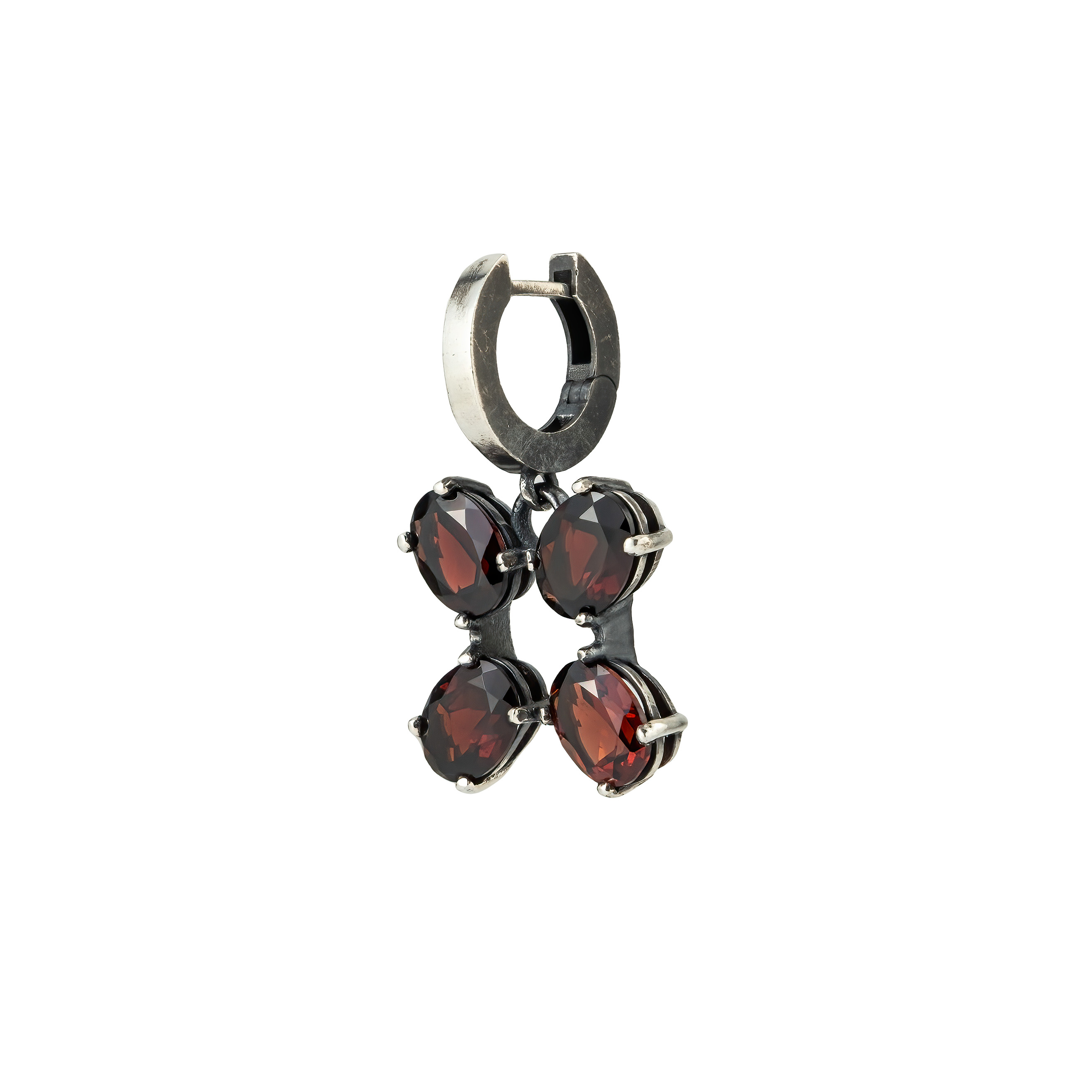 single earring Ali Garnet