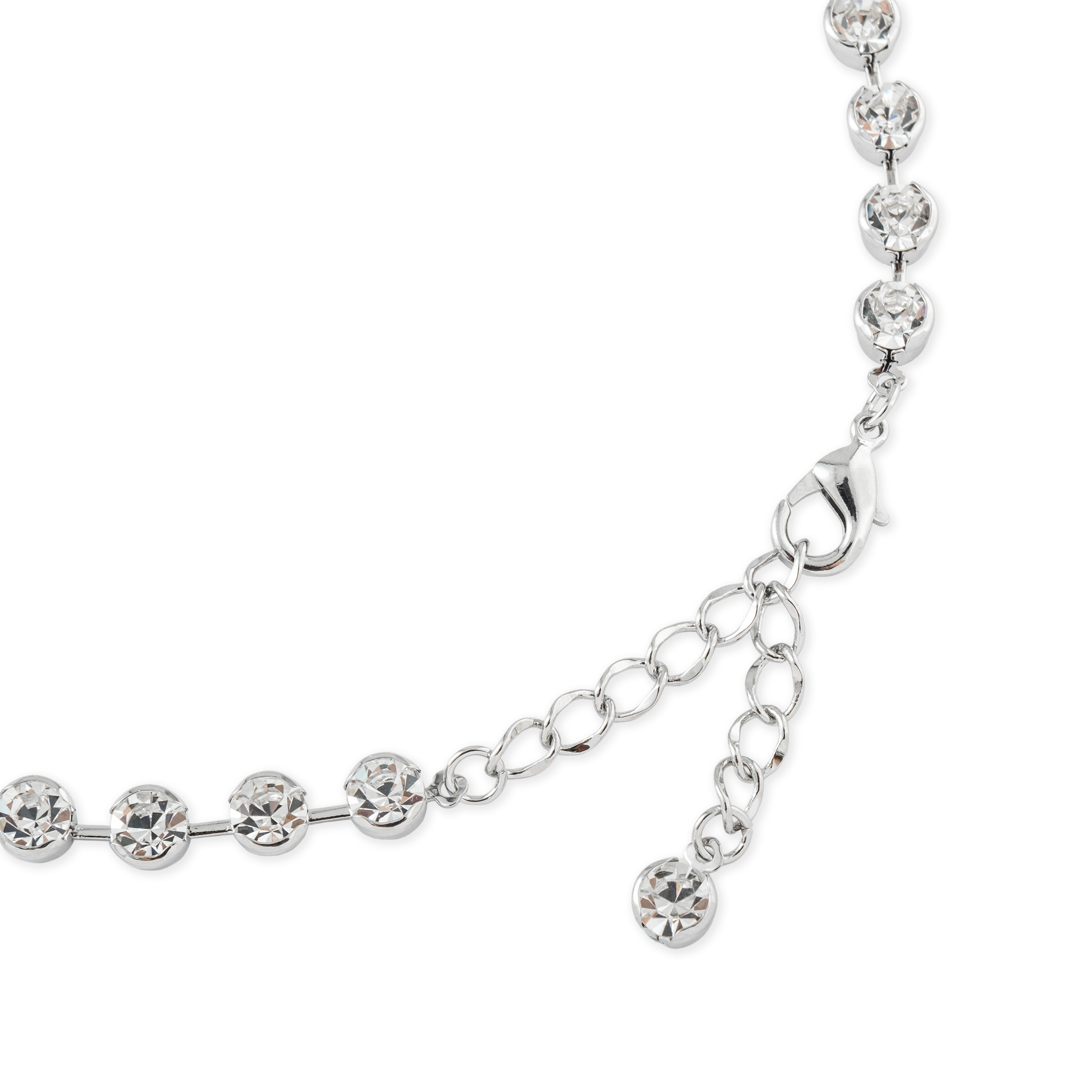 Silver sautoire with disco ball