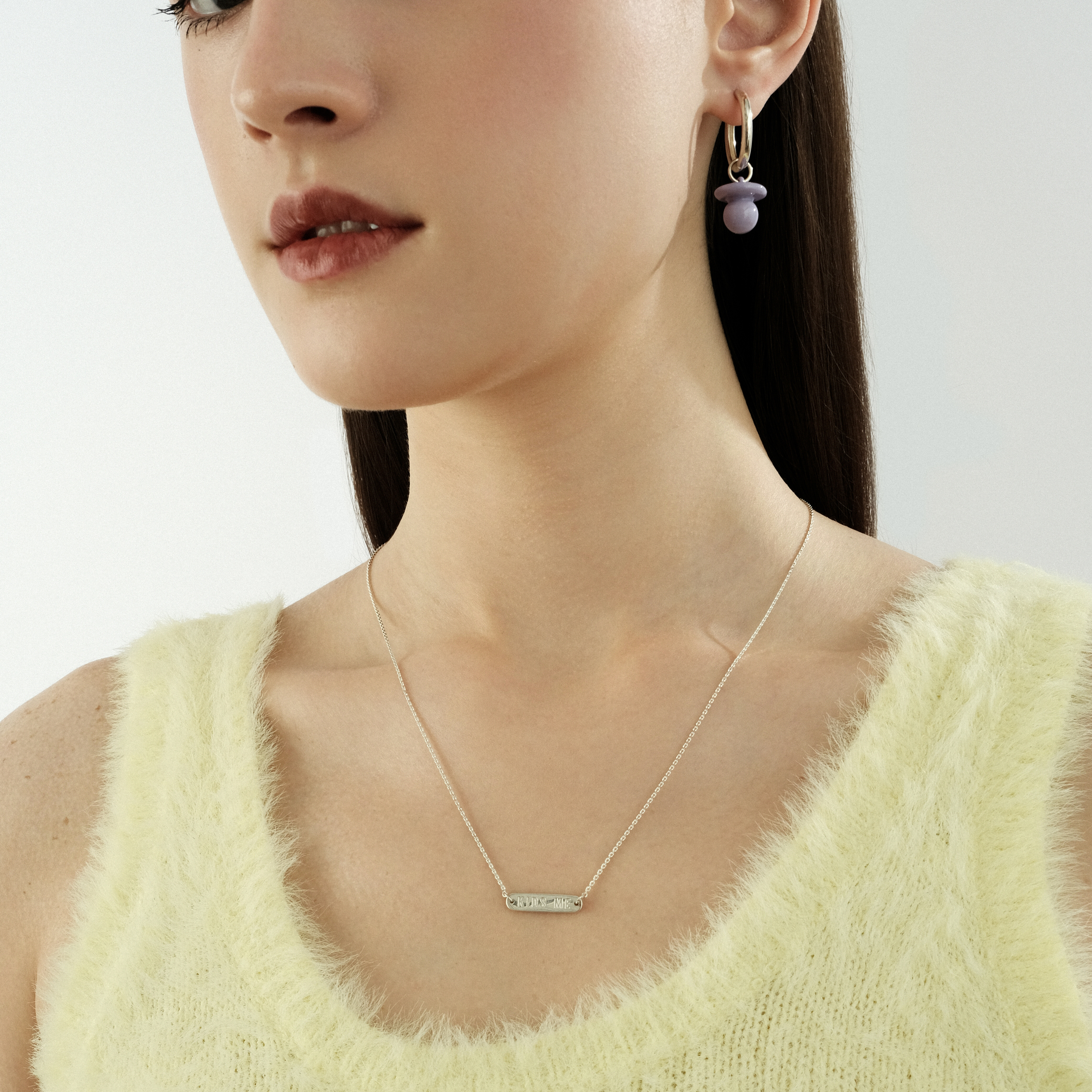 Колье из серебра MINI HEART