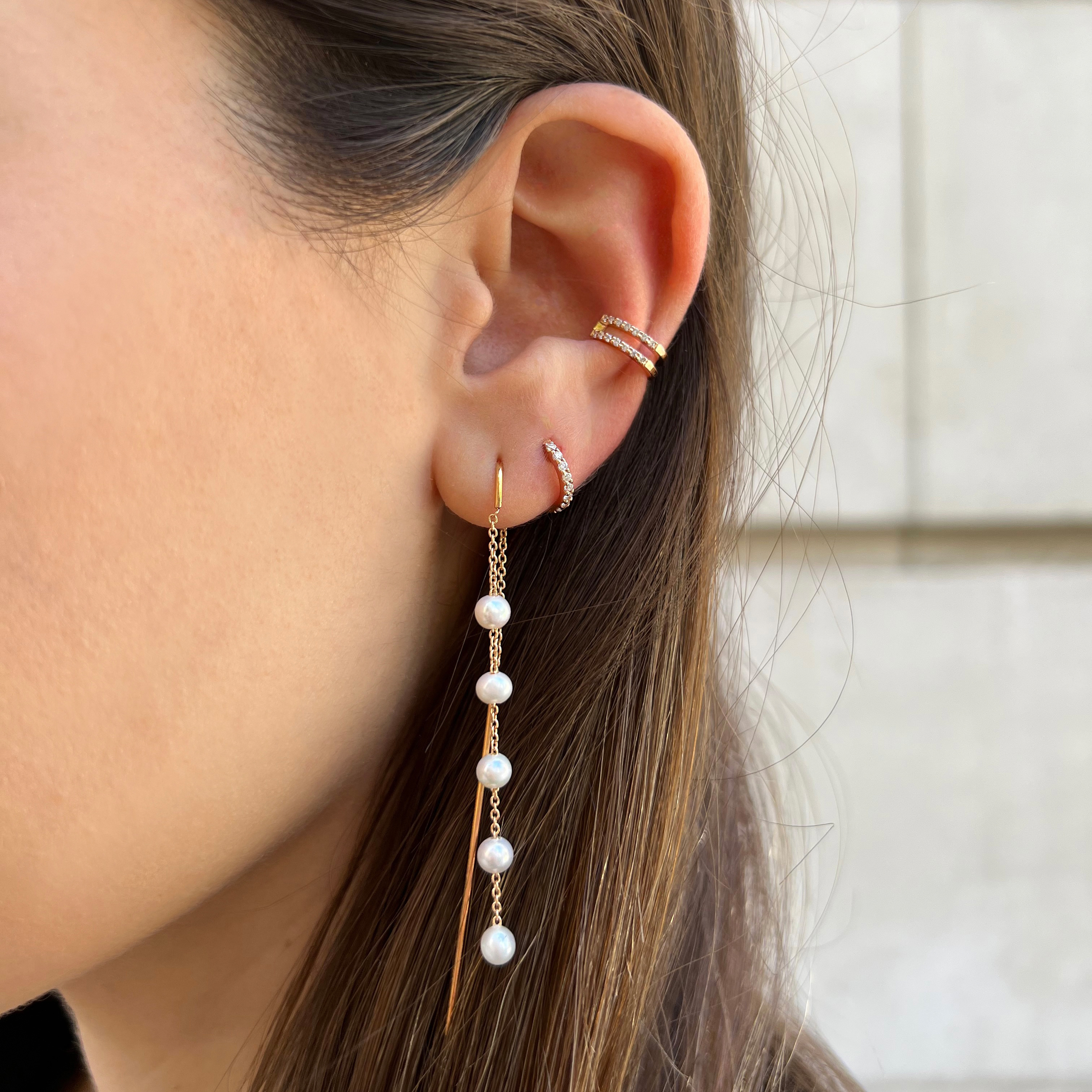 DOUBLE SHEWEL PIERCING (0.70cts) RG