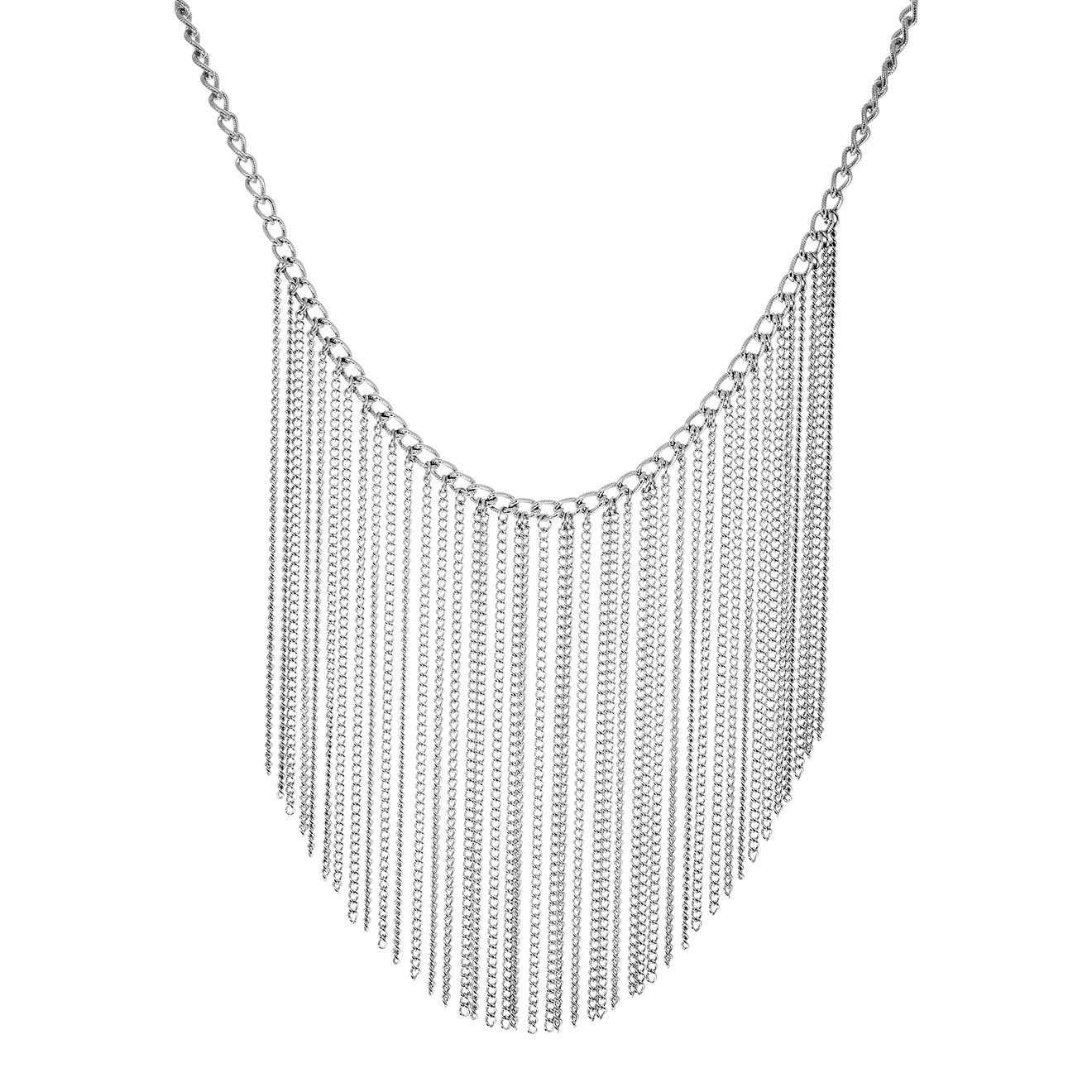 Silver-plated necklace, from the Seville nights collection