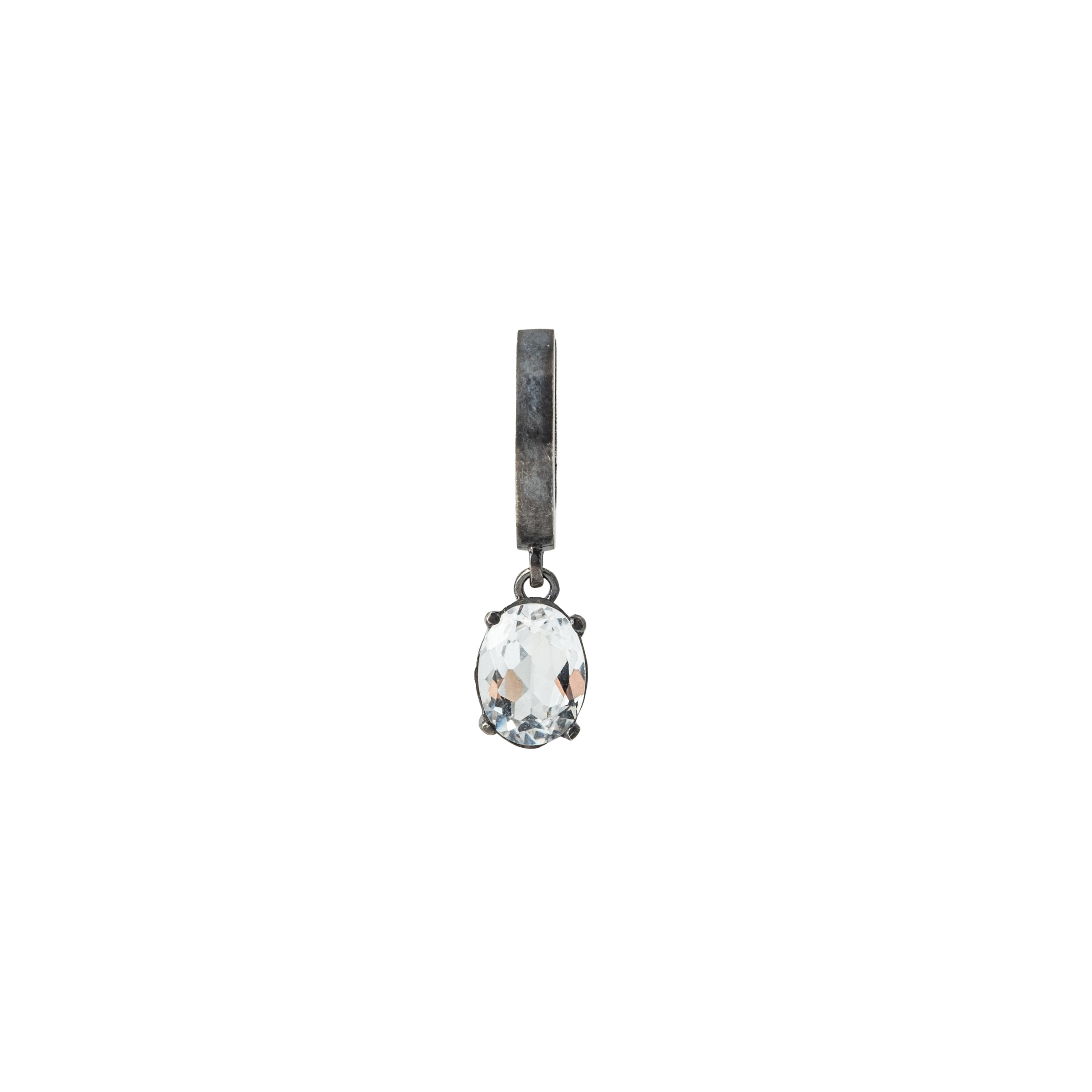 single earring Drop Crystal Mini