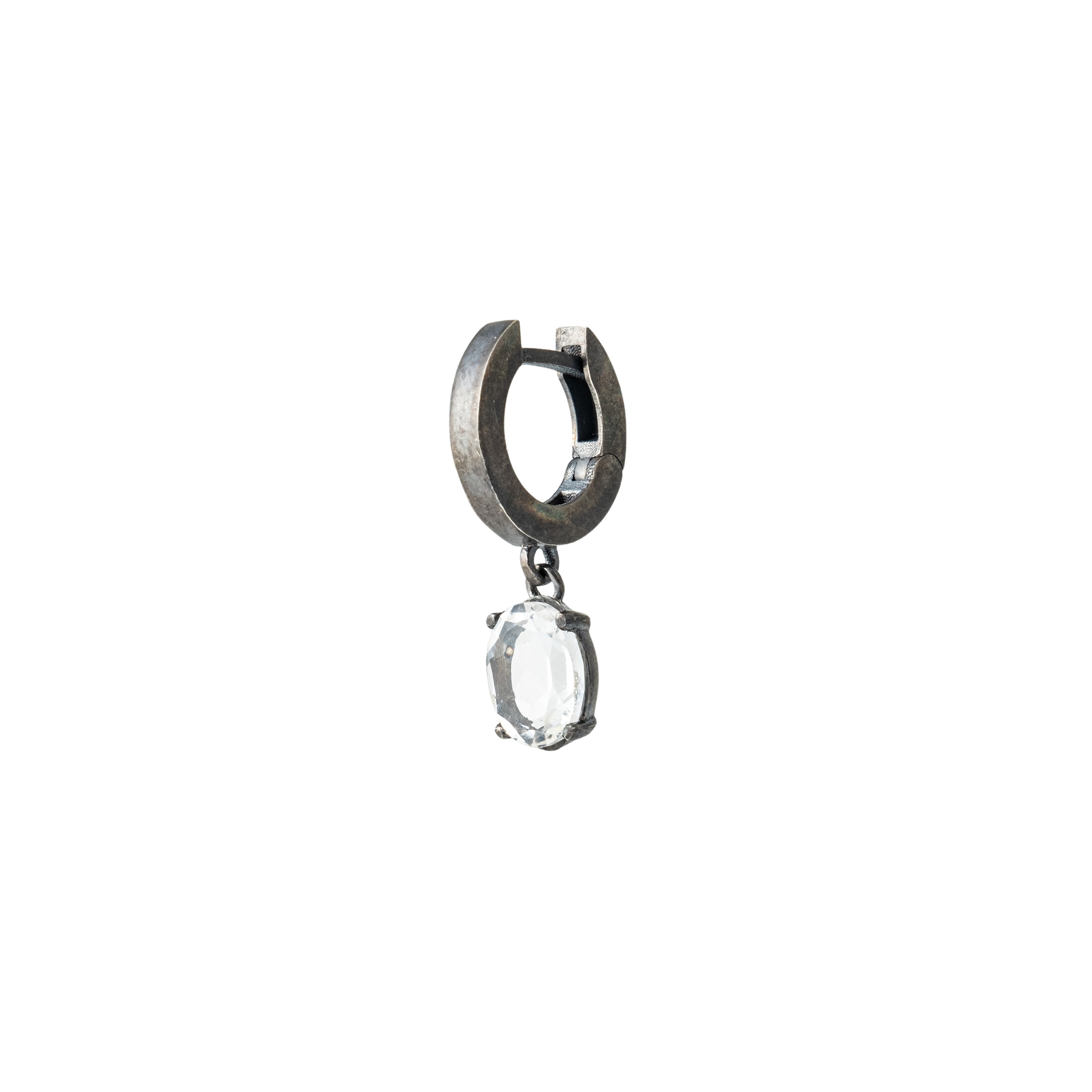 single earring Drop Crystal Mini