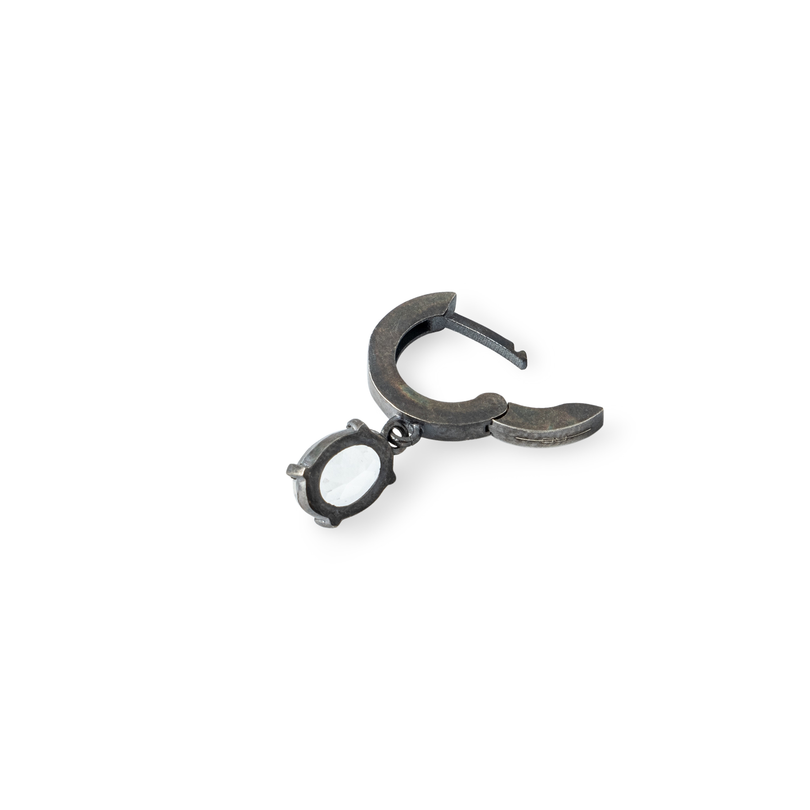 single earring Drop Crystal Mini