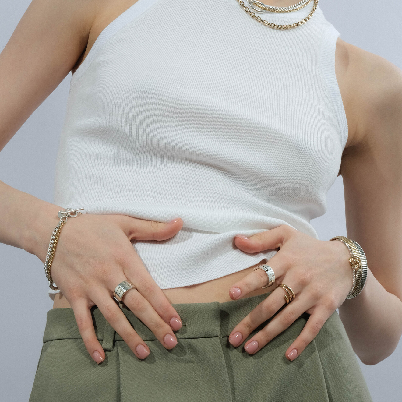 Philippe Audibert Кольцо Nillo с серебряным покрытием