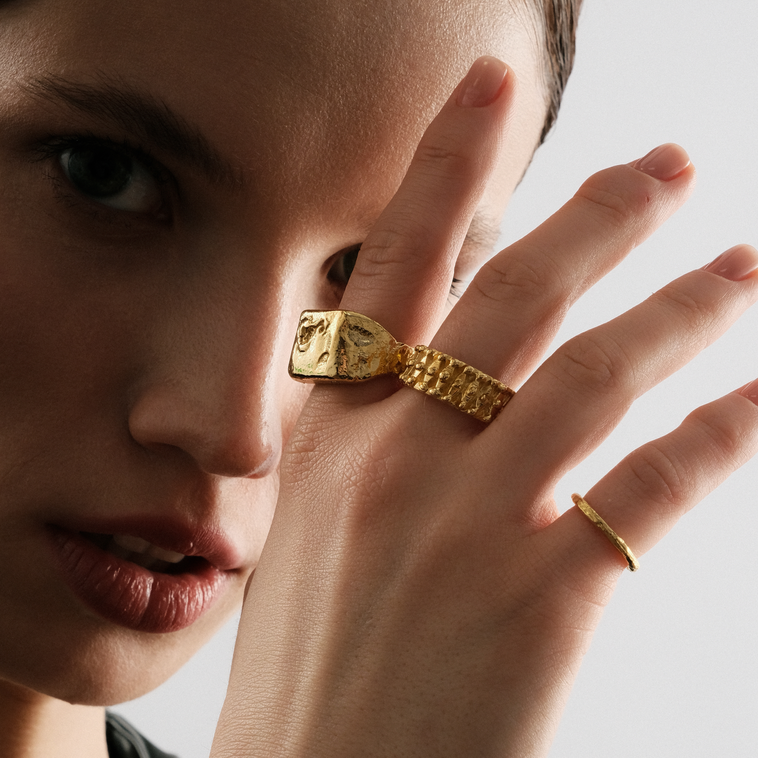 Roman Beaded Ring