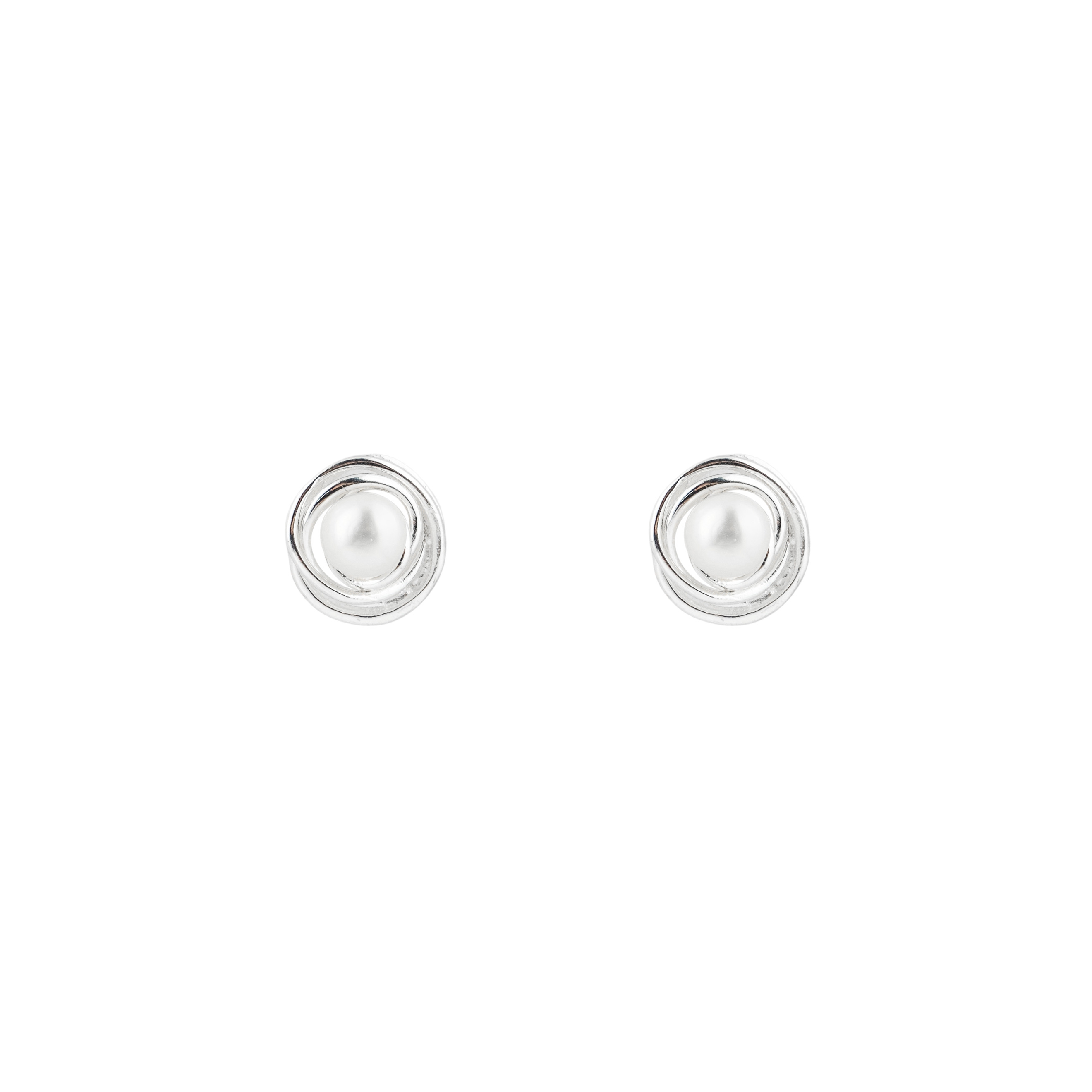 TOUS Niu earrings in silver with pearls