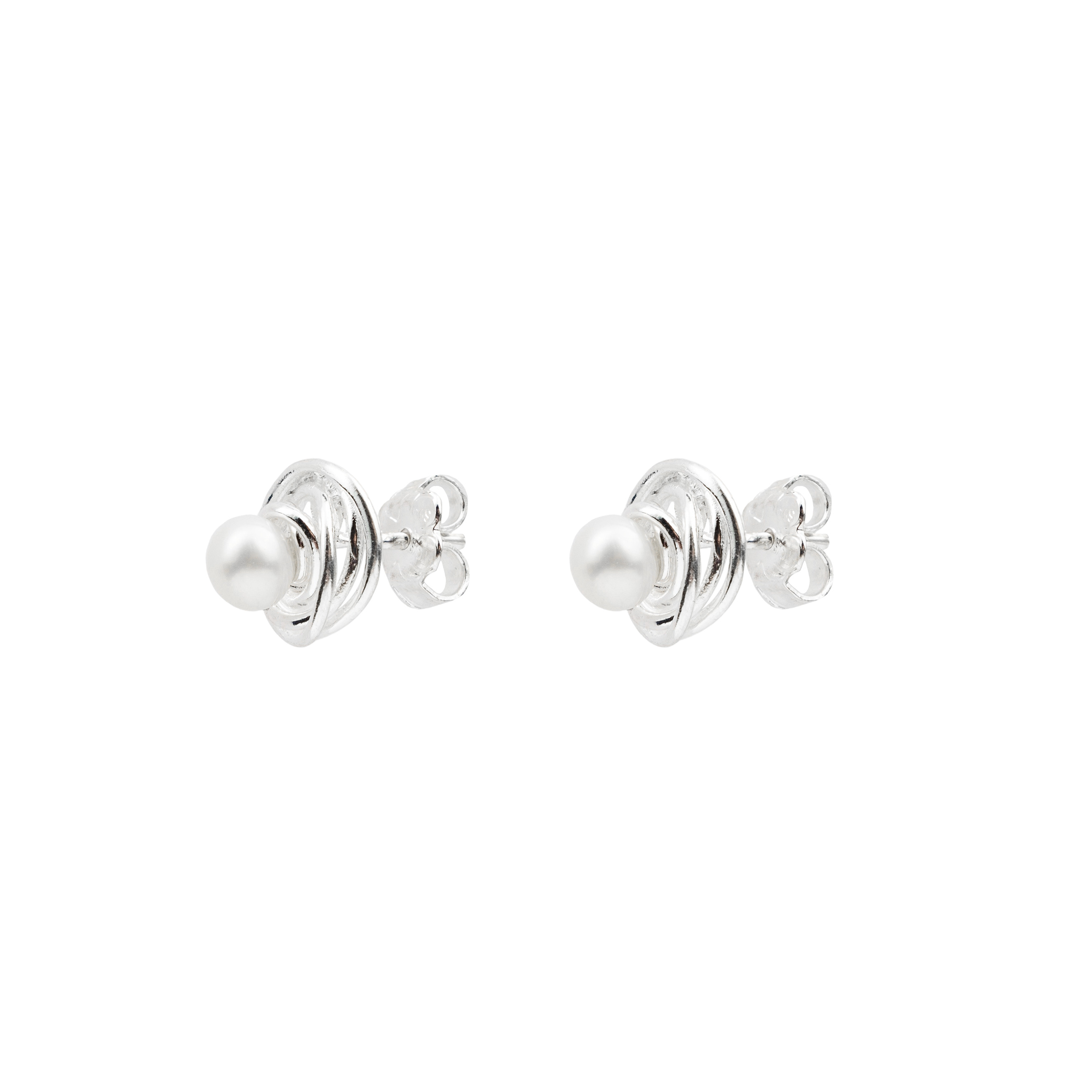TOUS Niu earrings in silver with pearls