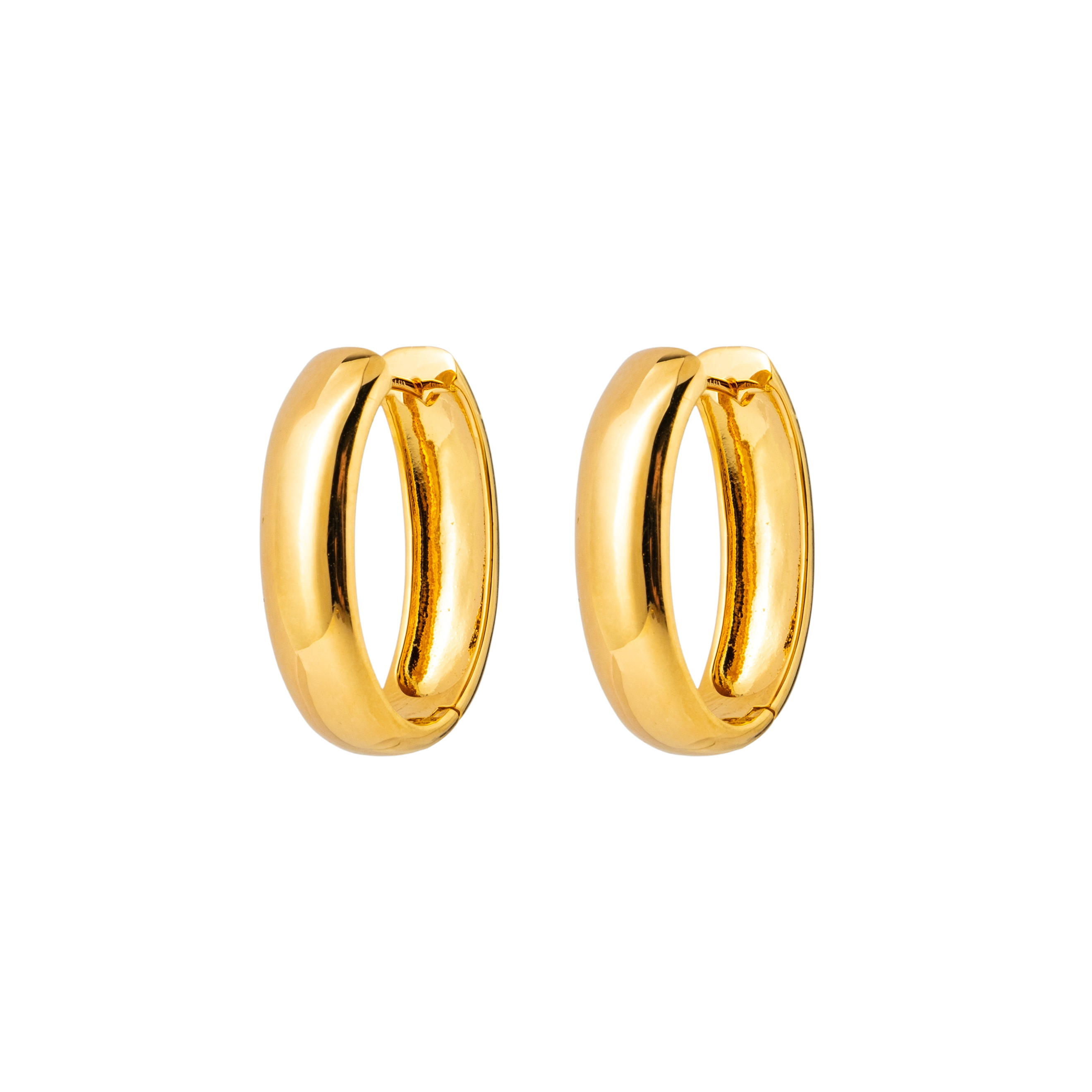 Овальные серьги TOUS Basics из вермеля