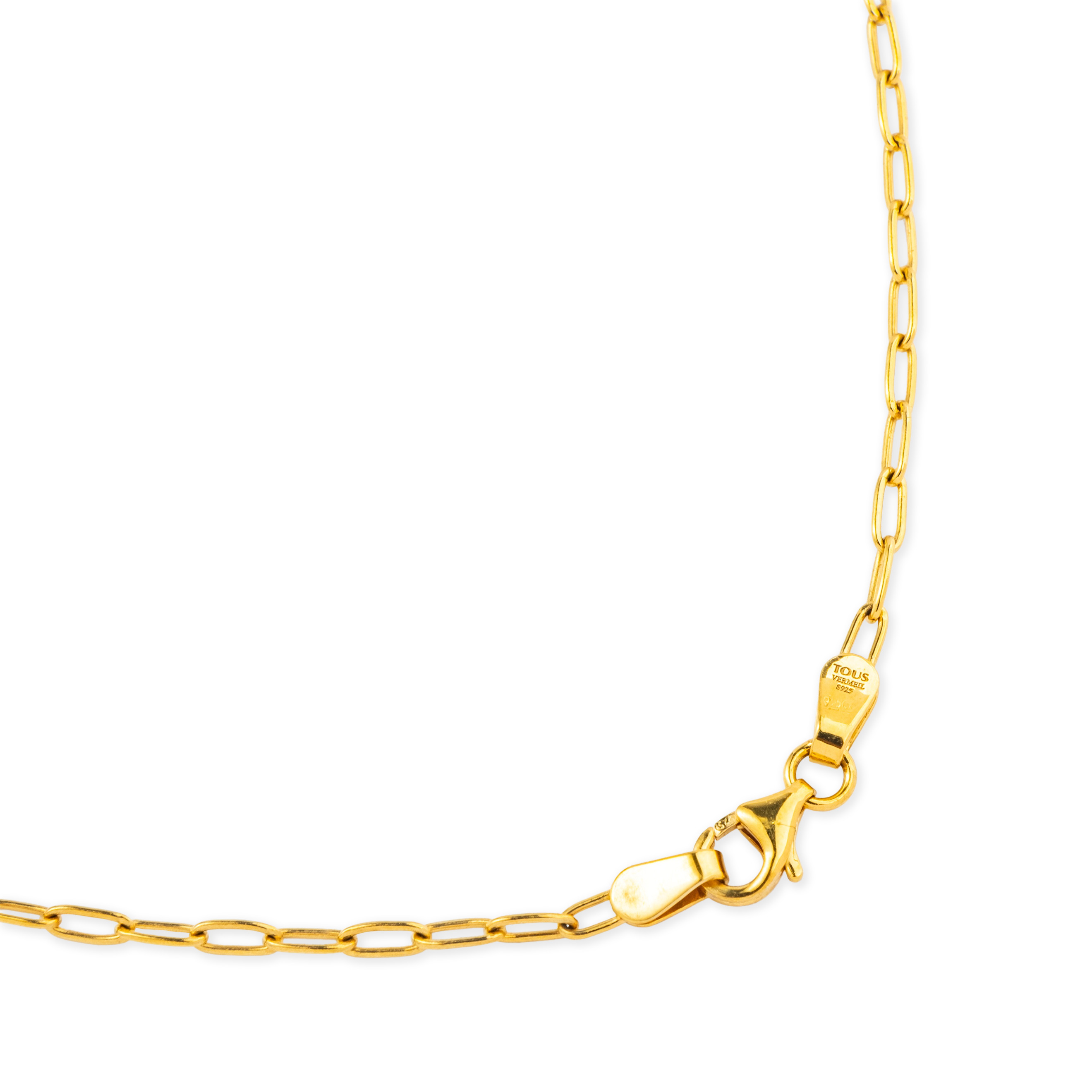 Magic Nature necklace with a strip of precious stones