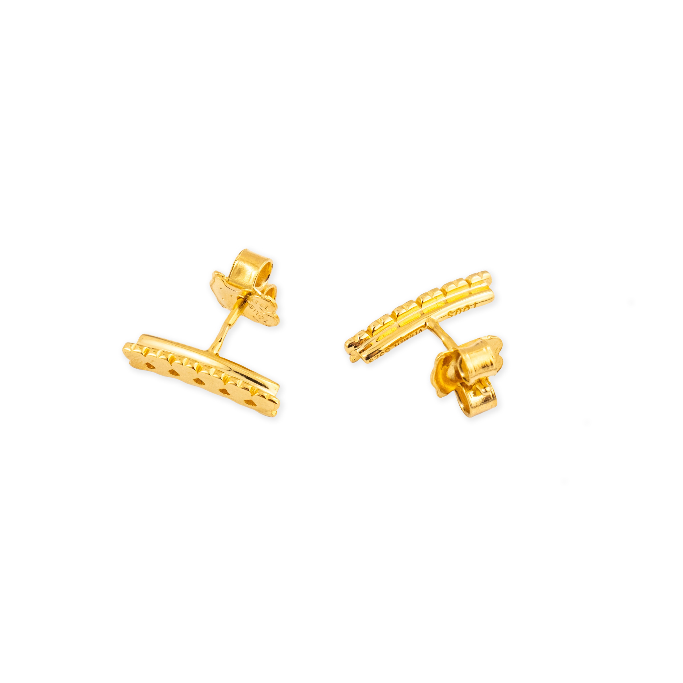 Earrings with bears Straight from vermel