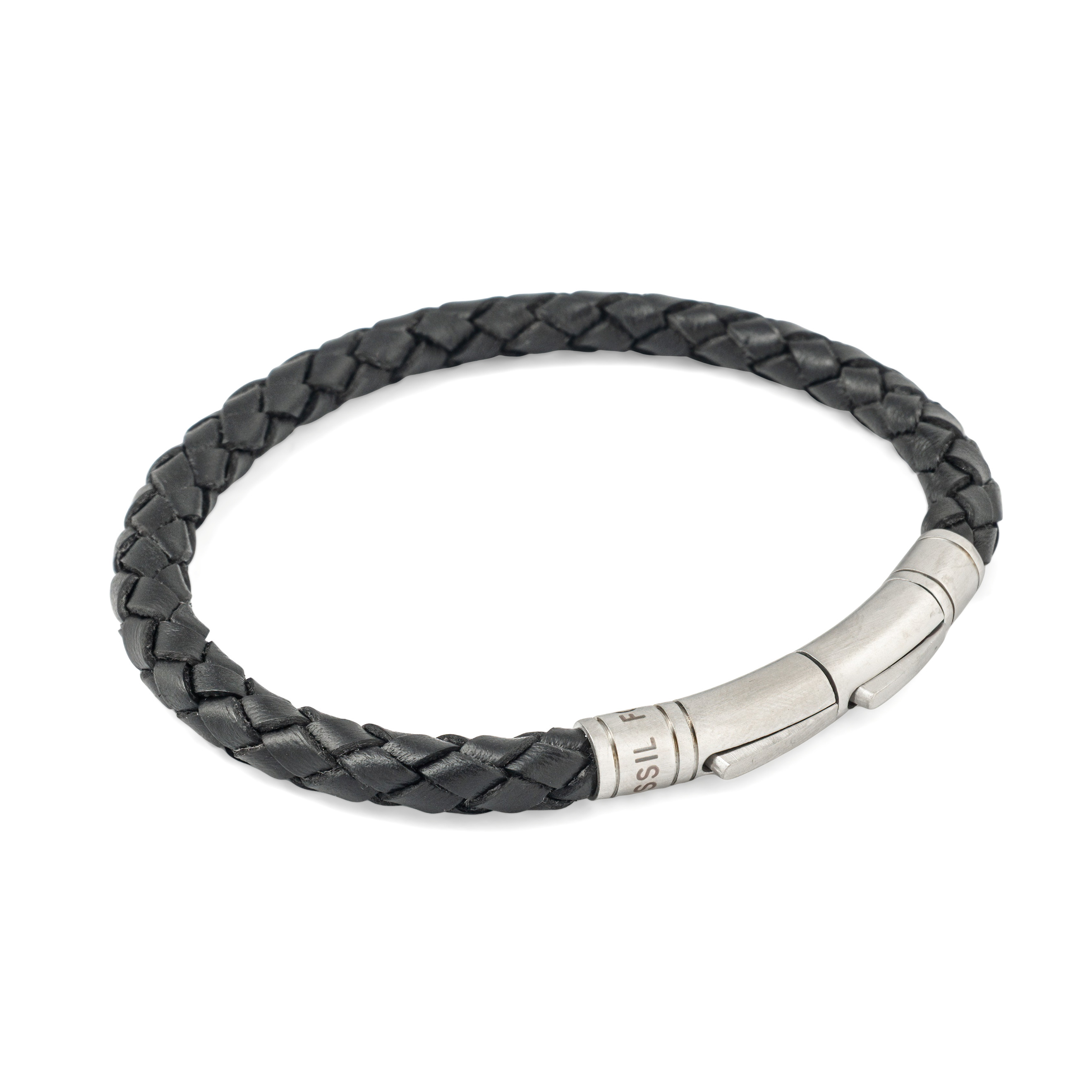 Black Leather Bracelet