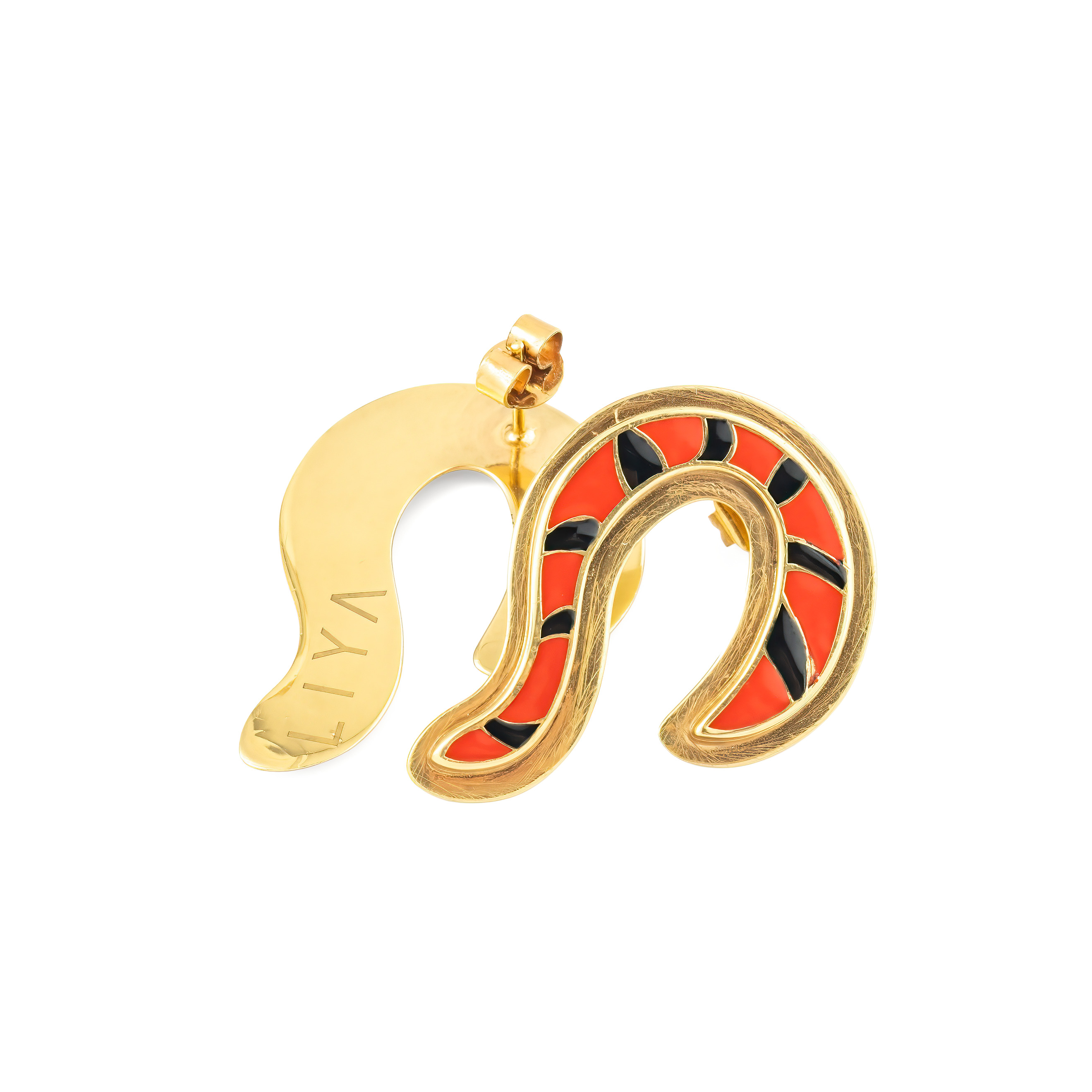 Серьги Red Zebra
