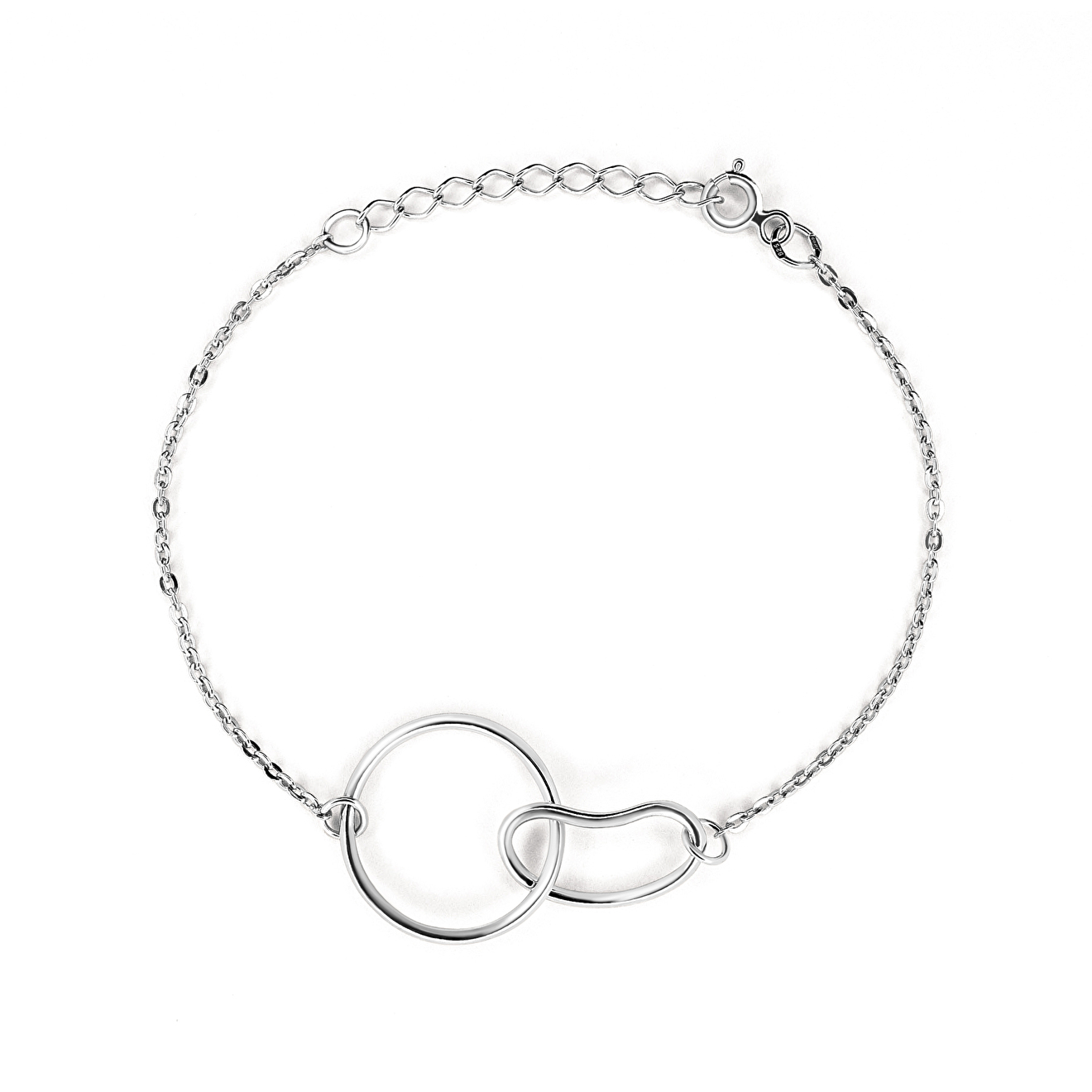 Браслет из серебра Minima