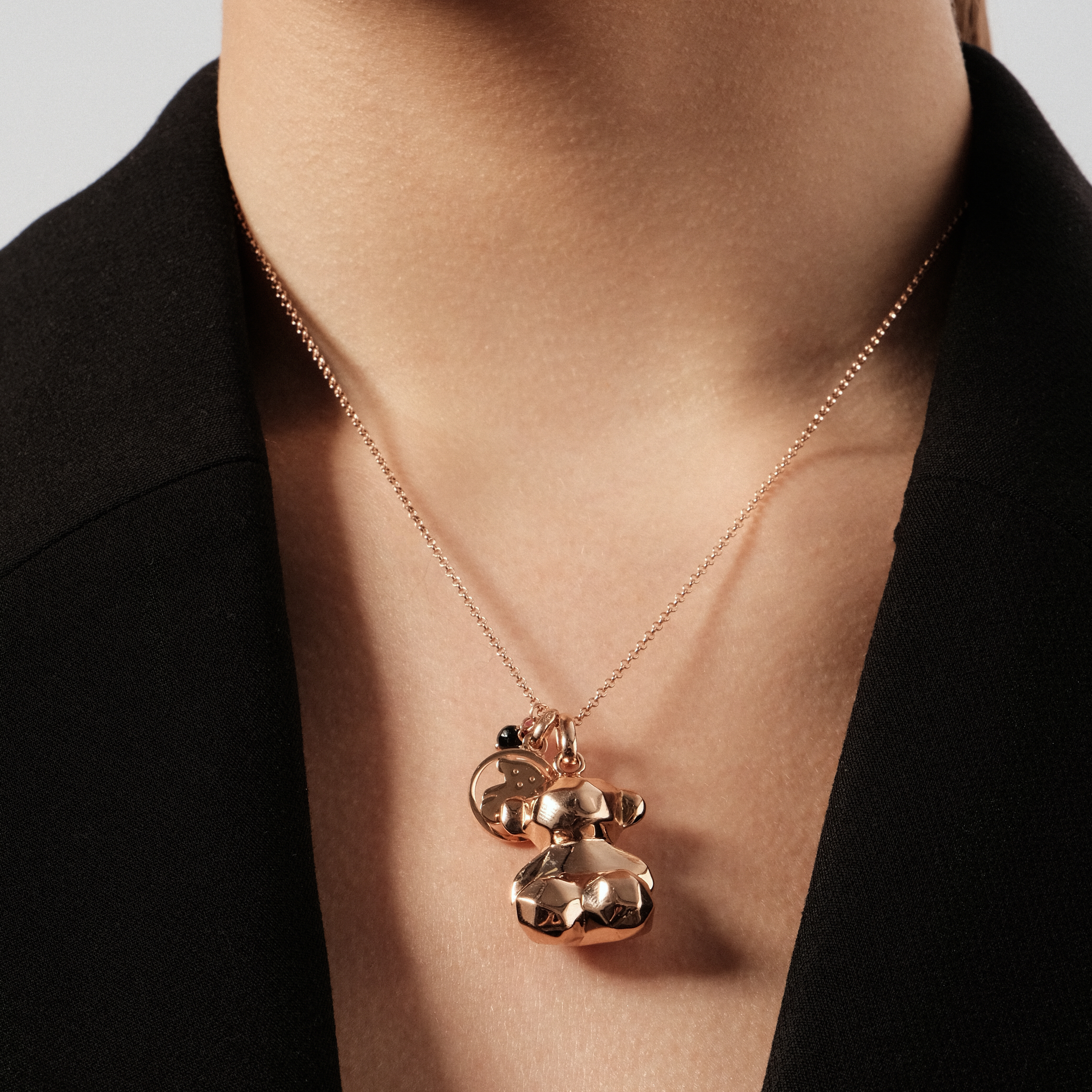 Sketx Medium Pink Vermelion Pendant