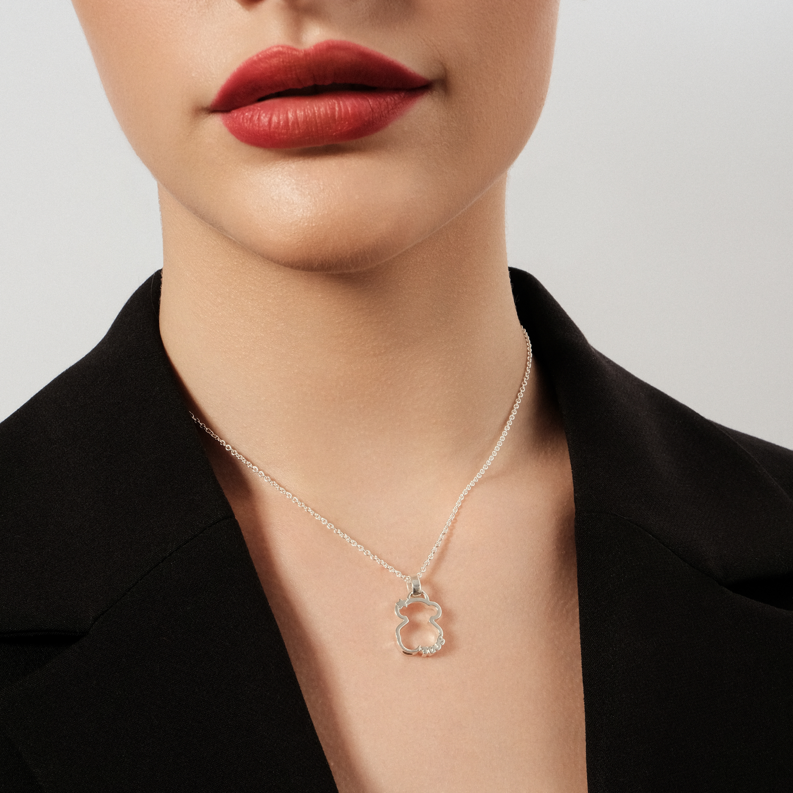 TOUS Silueta necklace made of silver