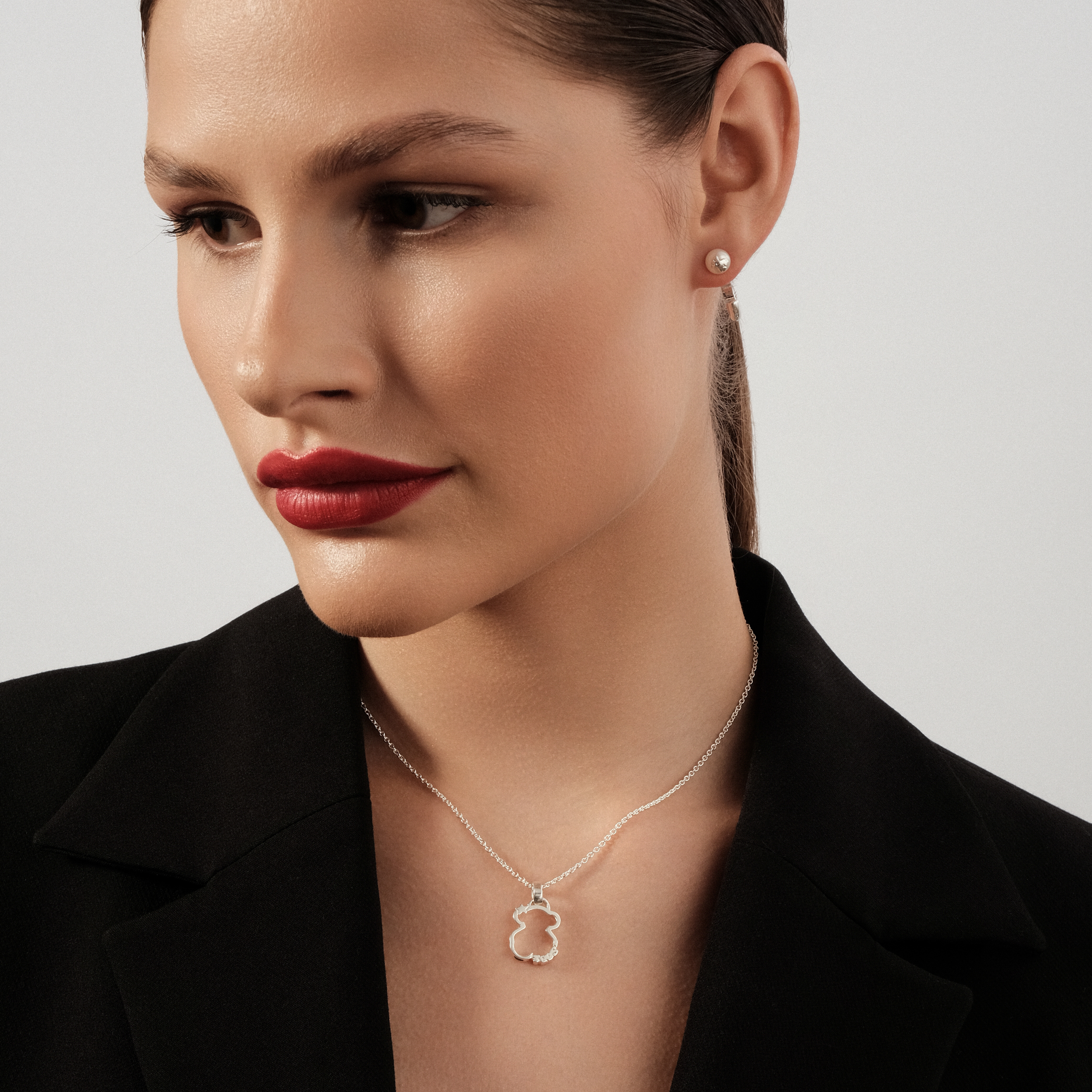 TOUS Silueta necklace made of silver