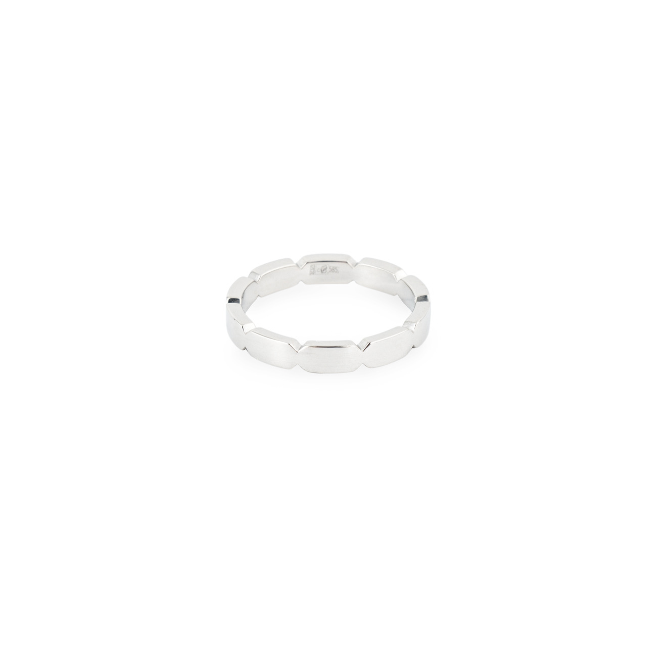 Mates Обручальное кольцо из белого золота цена и фото