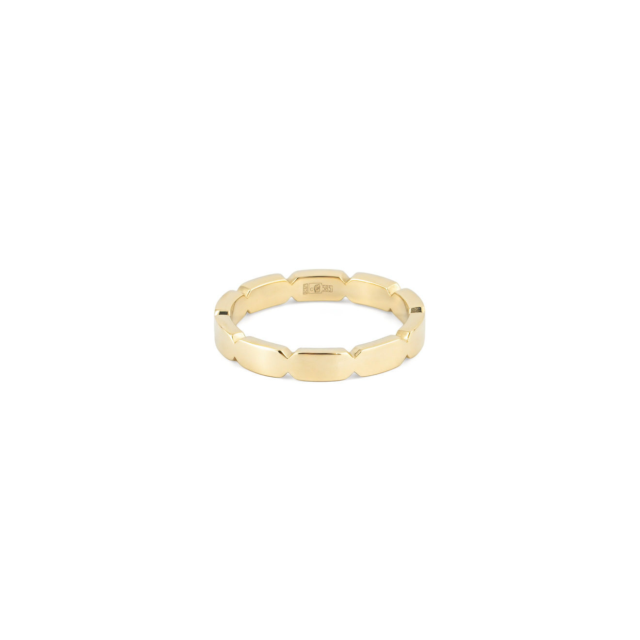 Mates Обручальное кольцо из желтого золота mates тонкое кольцо узел из желтого золота