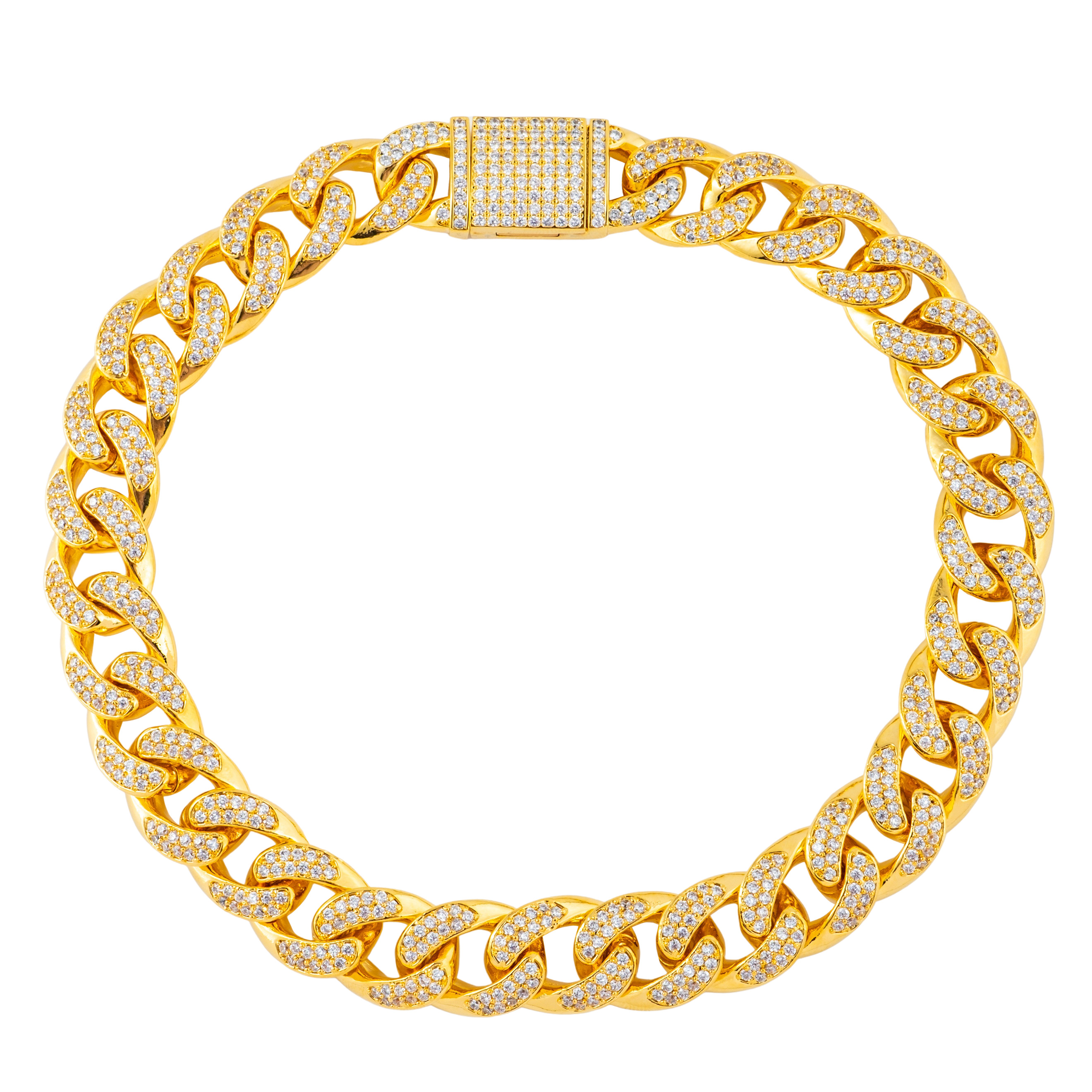 crystal chain necklace