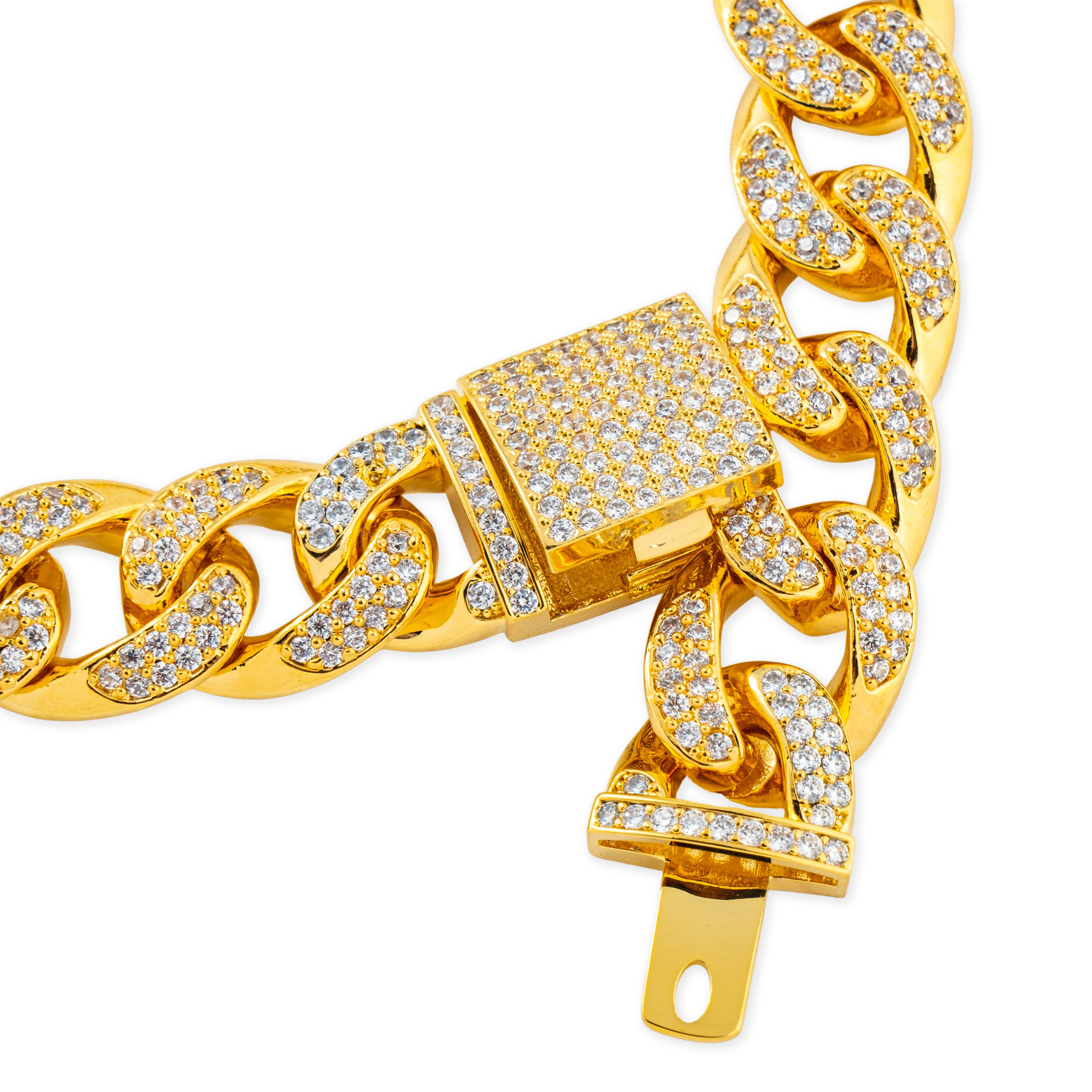 crystal chain necklace