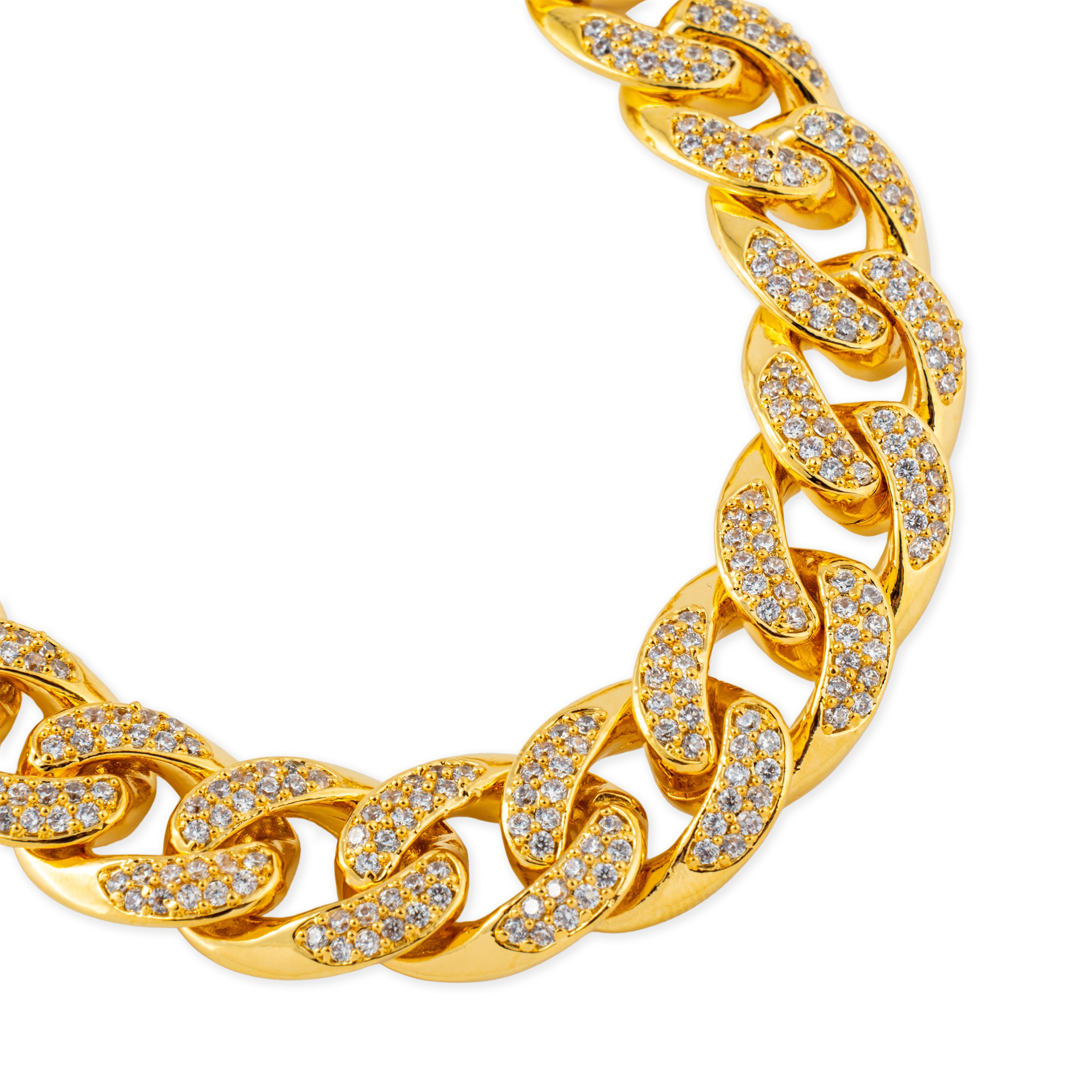 crystal chain necklace