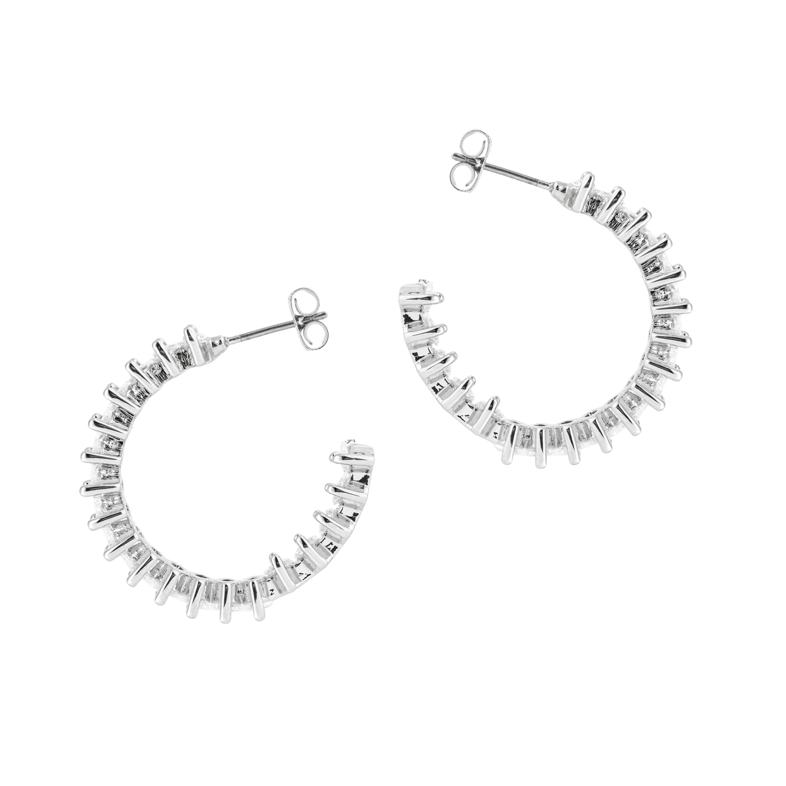 earrings with crystals in the marquis organka