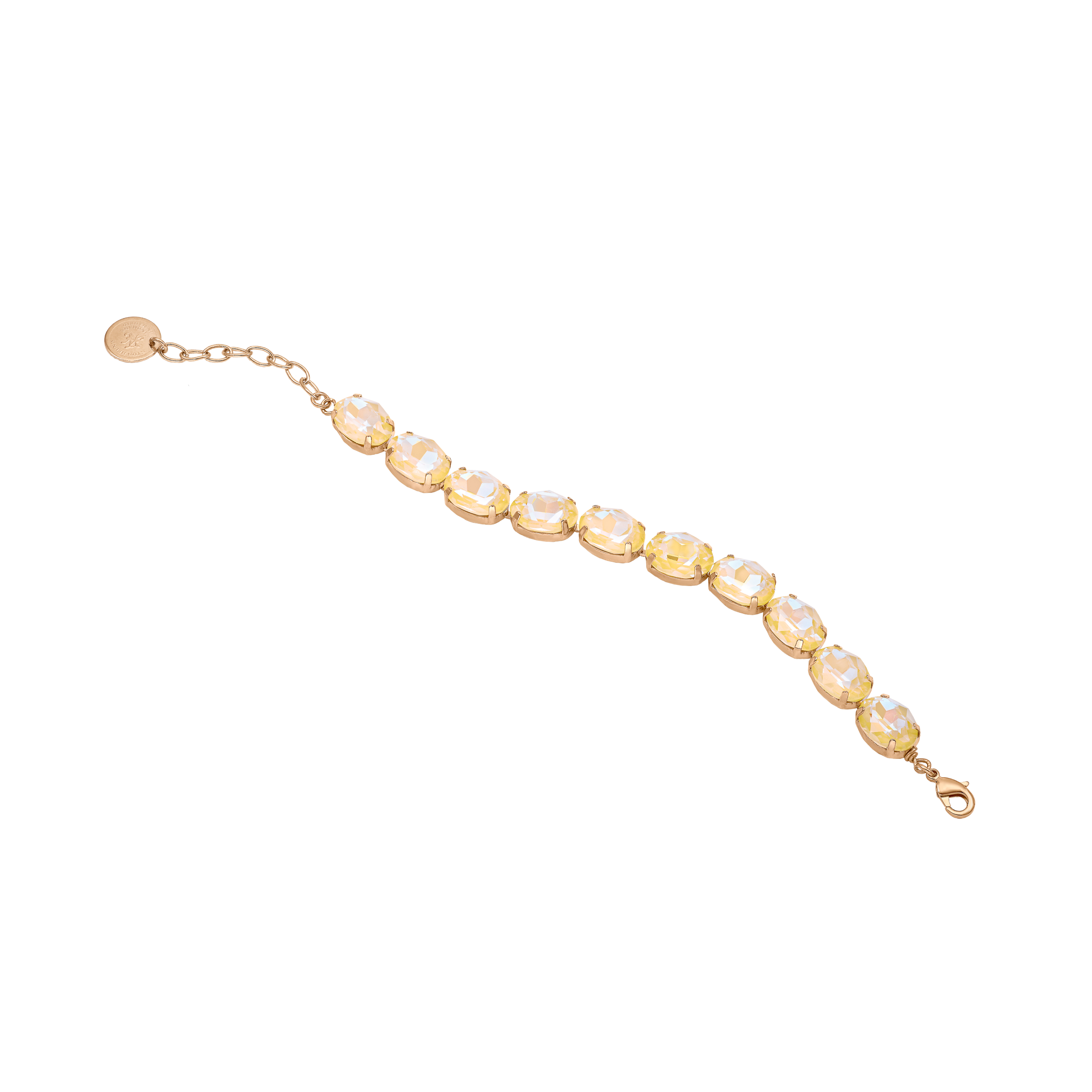bracelet with crystals