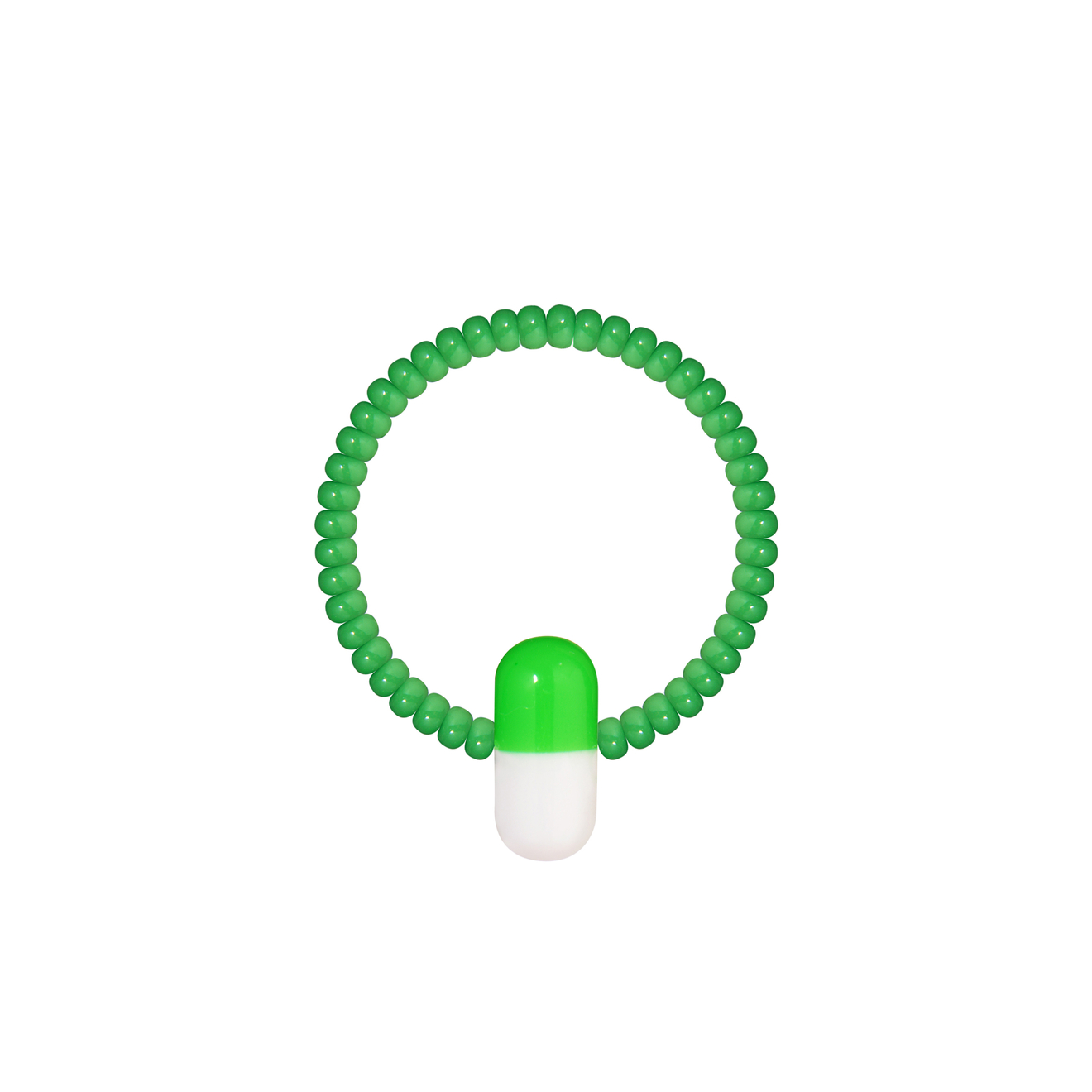 Maniovich AM Зеленое кольцо с пилюлей maniovich am зеленый браслет с фиолетовой пилюлей